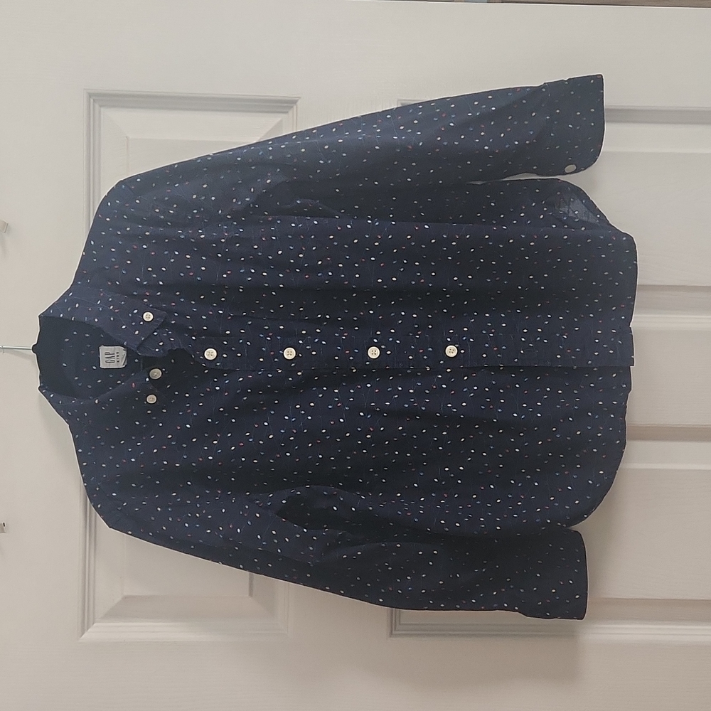 Kids Holiday Button Down Shirt